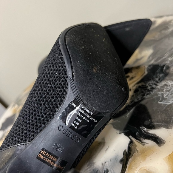 Guess Fishnet Heeled Sock Boot - Picture 7 of 8